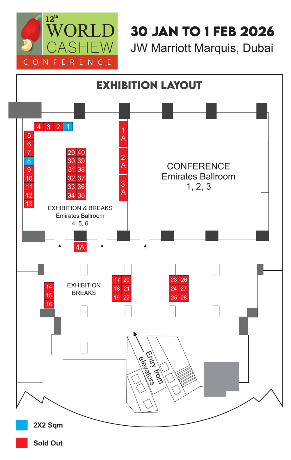 Exhibition Layout WCC-2025
